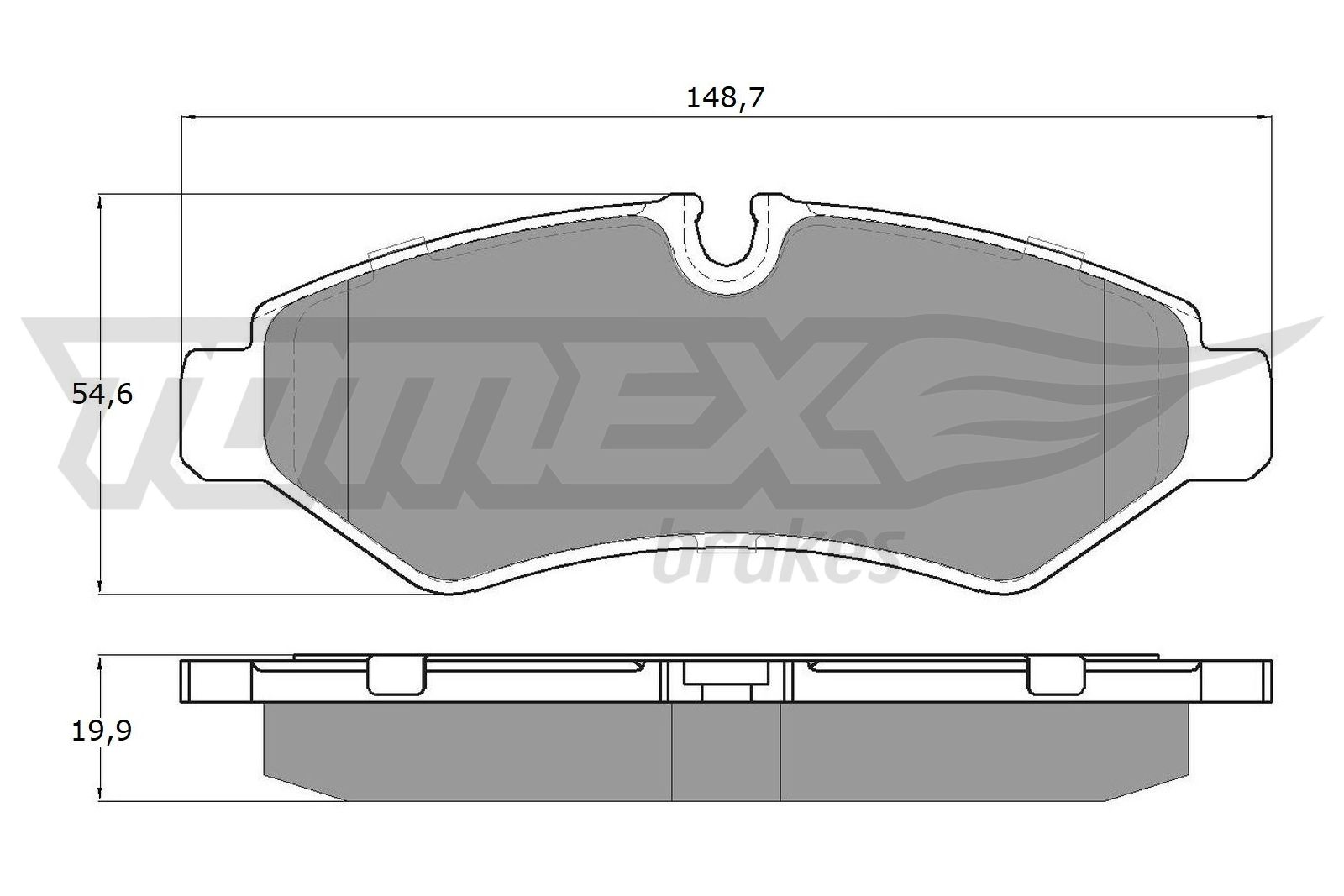 TOMEX Brakes TX 19-51 Sada...